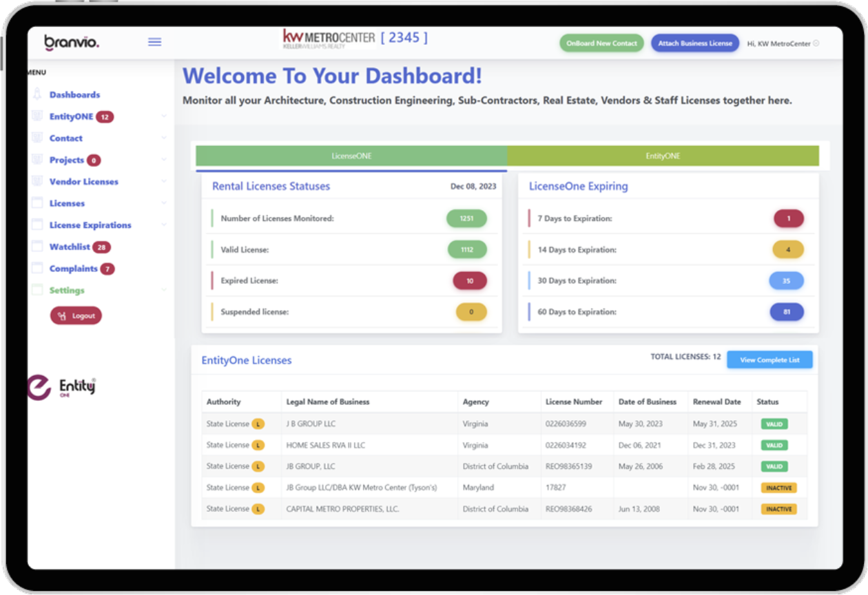 Real-Time Monitoring Dashboard